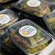 Meals being prepared for health care workers in NYC, May 2020